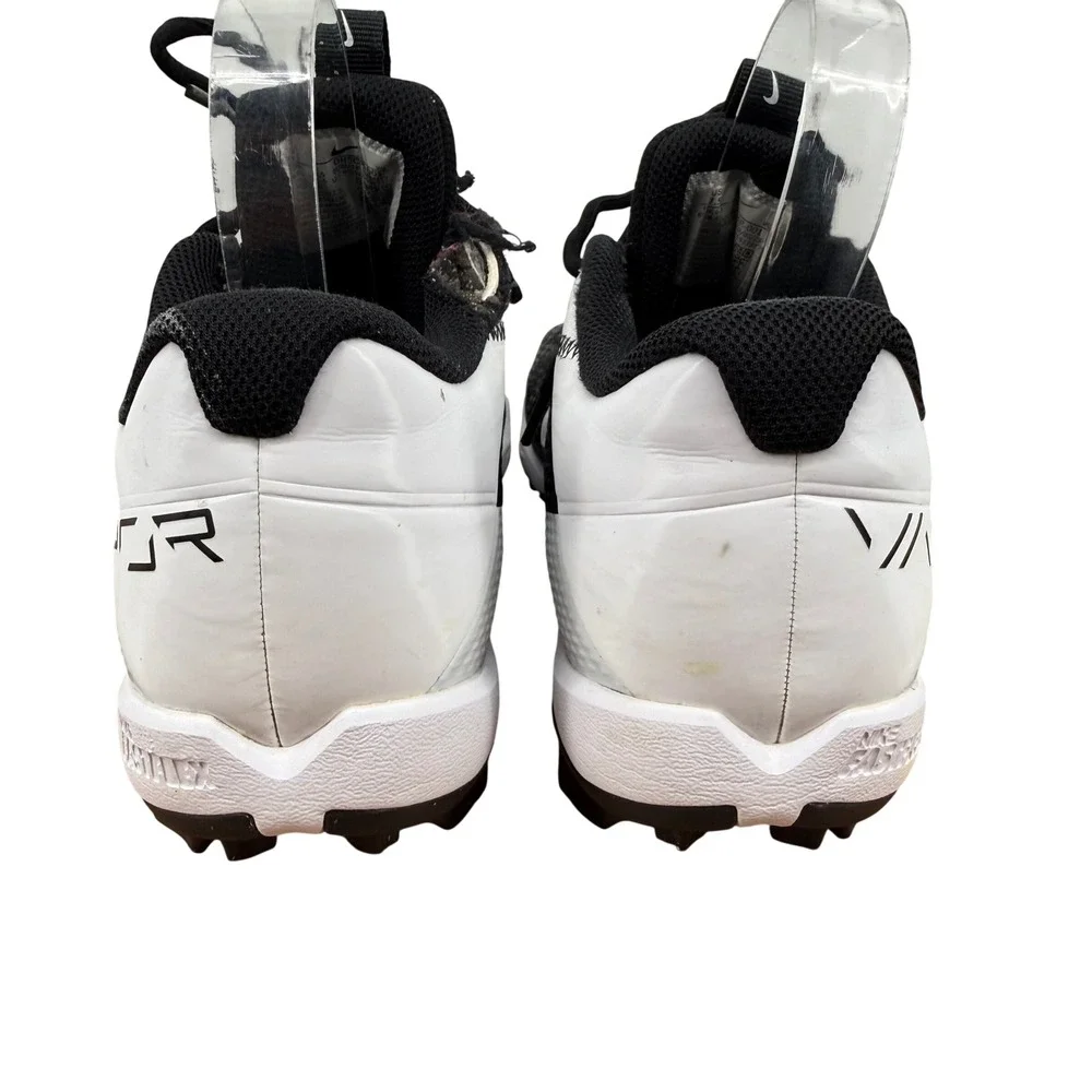 Nike Vapor Ultrafly 4 Keystone Cleats Black White Men 7.5 Football Baseball Flaw